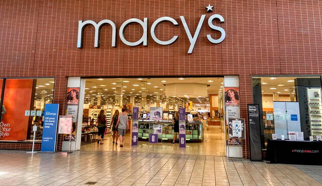 Macy's es una de las cadenas de grandes almacenes más grandes y emblemáticas de Estados Unidos. Foto: Retail Dive