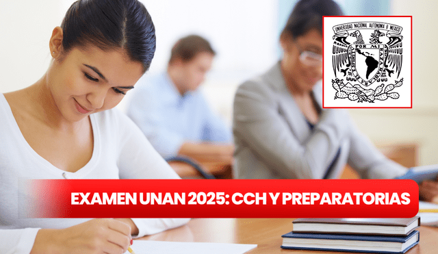 Los estudiantes que terminan la secundaria en este 2025 pueden prepararse para dar el examen a las CCH y preparatorias de la UNAM. Foto: composición LR / Freepik