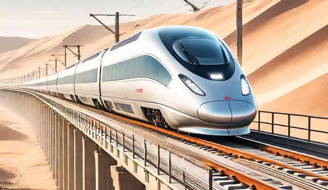 La construcción del Tren de Cercanías iniciará en el primer semestre del 2026, según el MTC. Foto: IA