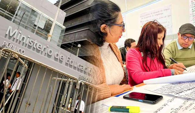 Los interesados en trabajar en el Minedu pueden postular hasta el 6 de febrero de 2025. Foto: composición LR/Andina