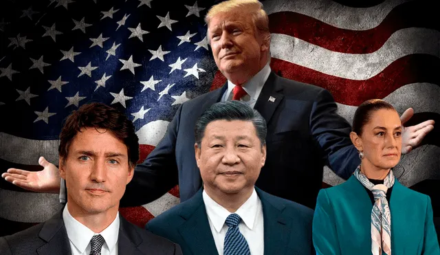 Trump también menciona la posibilidad de nuevos aranceles a China. Foto: Composición LR