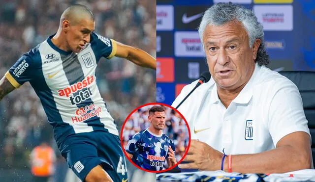 Carlos Gómez entró al 11 titular de Néstor Gorosito ante la lesión de Guillermo Enrique. Foto: composición/Sergio Arévalo Instagram/Alianza Lima