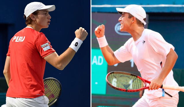 Ignacio Buse y Gonzalo Bueno son los dos mejores ubicados del equipo peruano en el ranking ATP. Foto: composición de LR/Federación Peruana de Tenis