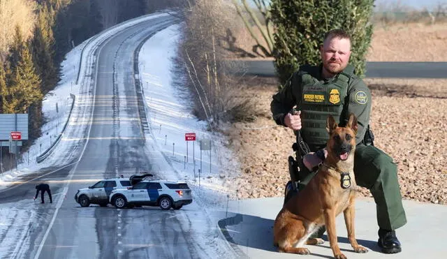 El asesinato de un agente de la Patrulla Fronteriza de EE.UU. cerca de la frontera con Canadá estaría relacionado con un grupo radical. Foto: composición LR / New York Post