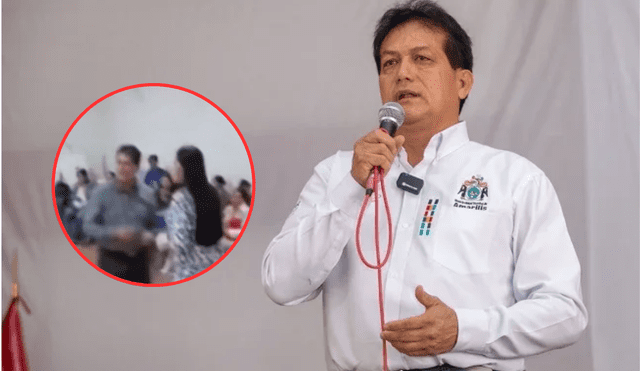 Alcalde intentó la versión de la denuncia para asegurar que no había hecho una fiesta. Foto: Difusión