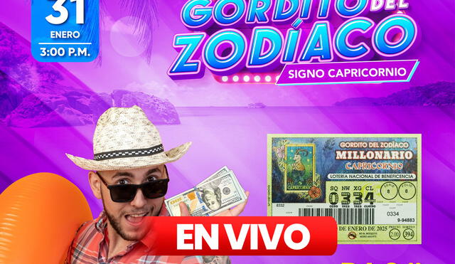 El sorteo Gordito del Zodíaco se juega todos los viernes a las 3.00 p. m. Foto: composición LR