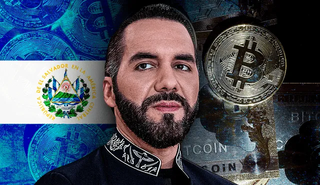 Ahora, el uso del bitcoin en El Salvador será voluntario para ciudadanos y empresas. Foto: composición LR/AFP.