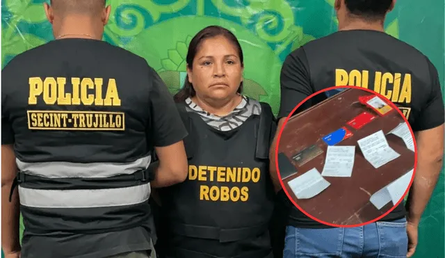 Mujer se dedicada a estafar a víctimas en el norte del país. Foto: Sergio Verde - La República