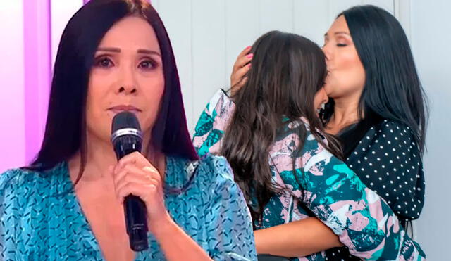 Tula Rodríguez se despide de su hija Valentina. Foto: Composición LR/Captura/América TV/Captura/Instagram