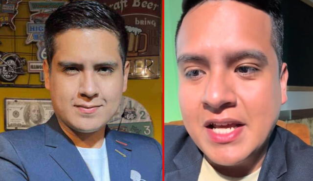 La condición que padece 'El chico de las noticias'. Foto: Tiktok