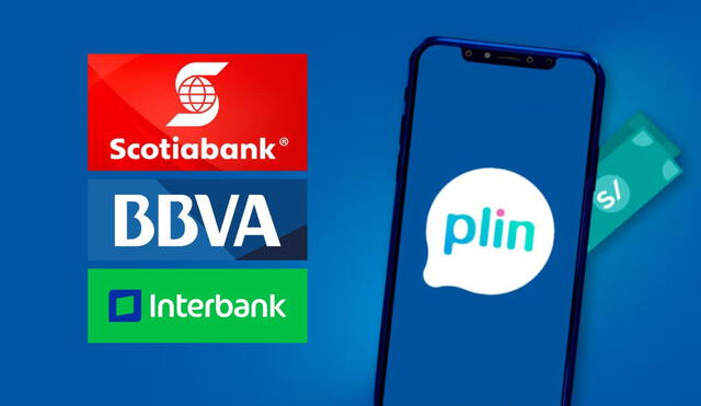 Usuarios en redes sociales reportan la caída de Plin, la billtera digital que engloba a varios bancos. Foto: BBVA/Scotiabank/BBA/Interbank