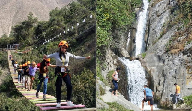 El 'Edén Limeño' brinda a sus visitantes varias actividades de aventura y deportes extremos. Foto: Andina/El Indio