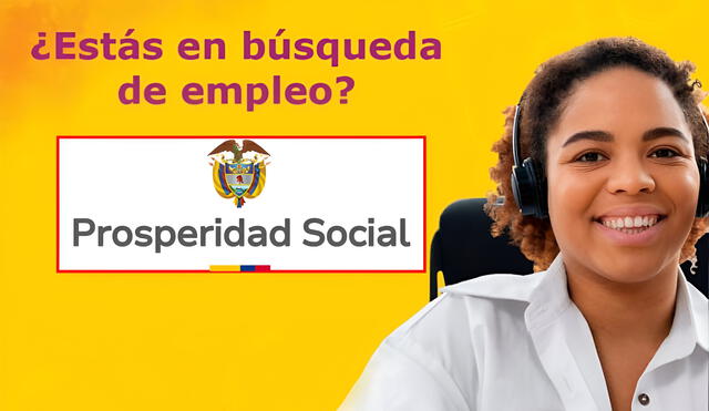 Los ciudadanos deben registrarse en un enlace brindado por Prosperidad Social para iniciativa del programa Empléate para el Cambio. Foto: composición LR/DPS