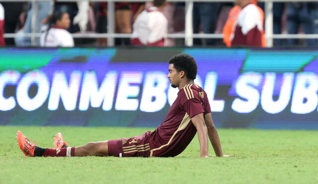 La selección venezolana terminó el Sudamericano Sub-20 como la cuarta mejor de su grupo. Foto: AFP