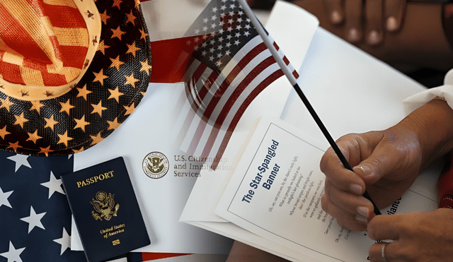 Ciudadanía americana 2025: cinco beneficios que obtiene tu familia con tu naturalización en EE. UU. Foto: Composición LR