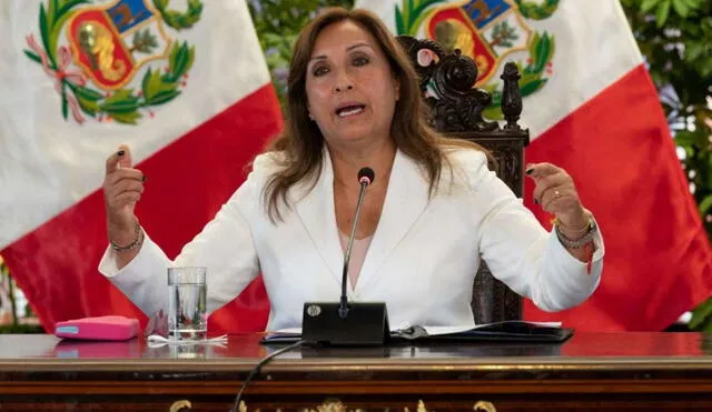 Dina Boluarte viene siendo investigada por la Fiscalia por enriquecimiento ilícito | Foto: Presidencia del Perú.