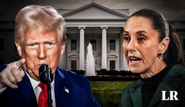 Trump dijo que los aranceles impuestos a Méxicos son hasta que coopere en la lucha contra las drogas. Foto: composición LR / EFE Trump dijo que los aranceles impuestos a Méxicos son hasta que coopere en la lucha contra las drogas. Foto: composición LR / EFE