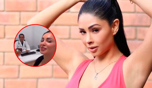 Pamela Franco recientemente se colocó chip para rejuvenecimiento. Foto: Composición LR/Captura/Instagram