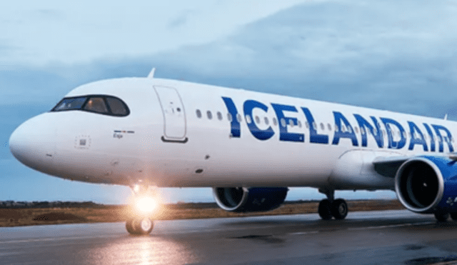 Avión de la aerolínea Icelandair. Foto: Miami International Airpor Avión de la aerolínea Icelandair. Foto: Miami International Airpor