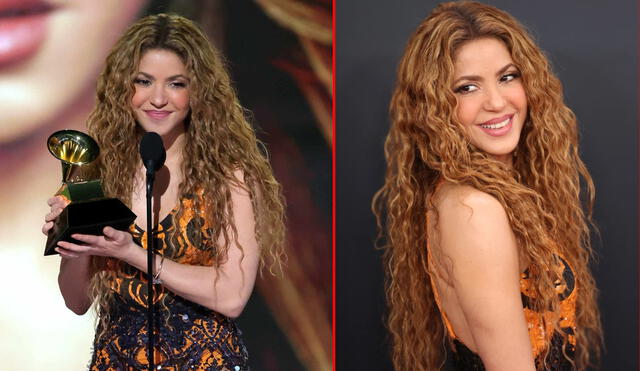 Shakira brinda emotivo discurso tras ganar premio Grammy. Foto: difusión