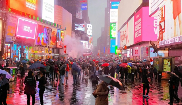La primera tormenta arremeterá este jueves en el área triestatal de New York. Foto: difusión.