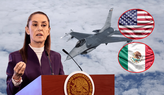 Claudia Sheinbaum responde al sobrevuelo de avión militar de EE. UU. en  México | LRTMX | avión fuerza aérea estados unidos | Claudia Sheinbaum  declaración | Avión militar EE.UU. México | Mexico | La República