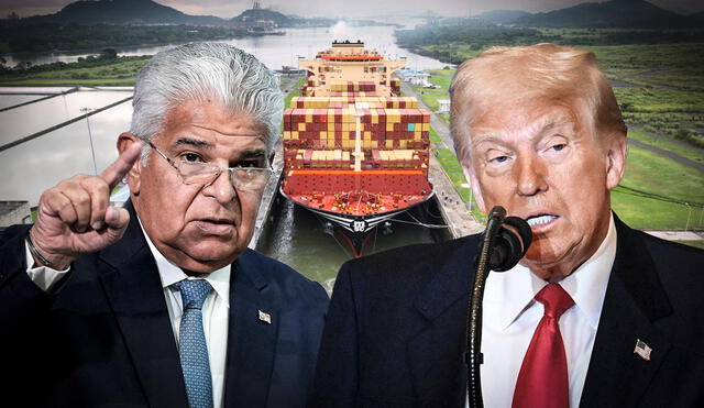 La Autoridad del Canal de Panamá desmiente las declaraciones del Departamento de Estado de Trump, afirmando que las tarifas de peaje se aplican sin distinción a todos los buques. Foto: composición LR/AFP