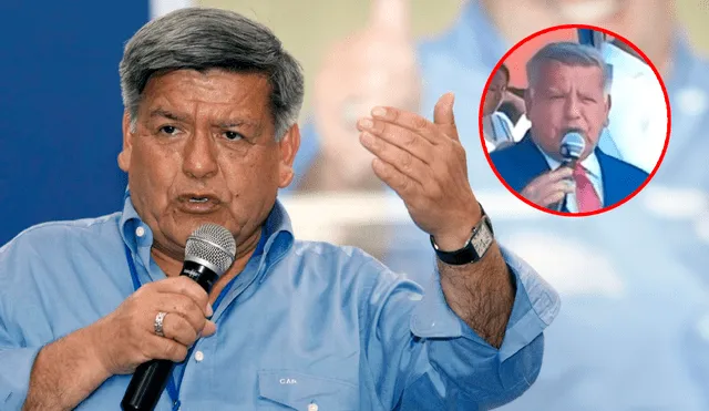 César Acuña, gobernador regional de La Libertad, sorprendió una vez más con sus polémicas declaraciones. Foto: composición LR