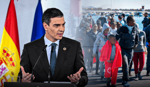 Durante inicios del 2024, más de 1.500 extranjeros en España recibieron órdenes de salida por ingreso irregular. Foto: composición LR/AFP/EFE.