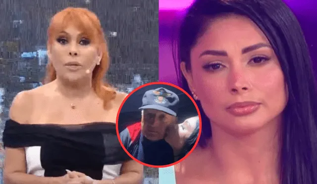 Magaly Medina se solidarizó con Pamela Franco tras el fallecimiento de su padre. Foto: Composición LR/ATV/Instagram/América