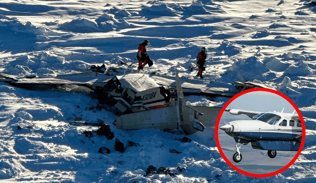 El piloto decidió esperar a que la pista se despejara, pero poco después, el avión perdió altitud y desapareció del radar. Foto: El Mundo.