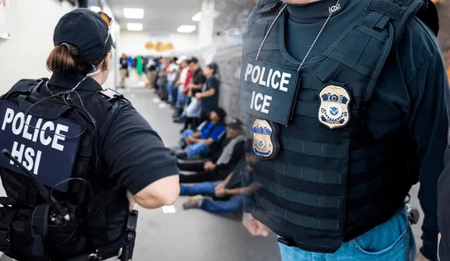 En 2025, ICE implementa una política más rigurosa con Donald Trump en el mandato. Foto: Composición LR En 2025, ICE implementa una política más rigurosa con Donald Trump en el mandato. Foto: Composición LR