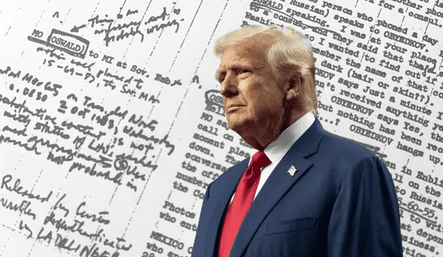 Donald Trump autorizó que se publiquen los detalles archivados del asesinato de John F. Kenedy. Foto: composición LR/difusión Donald Trump autorizó que se publiquen los detalles archivados del asesinato de John F. Kenedy. Foto: composición LR/difusión