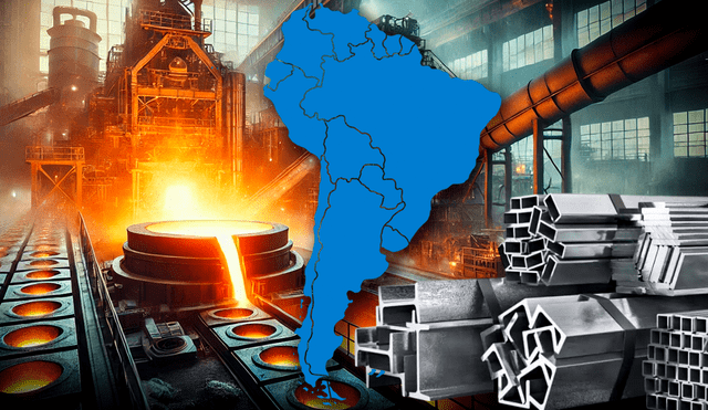 Este país de Sudamérica se pondera en el top 10 de los mayores productores de aluminio a nivel mundial. Foto: composición LR/Dall-E