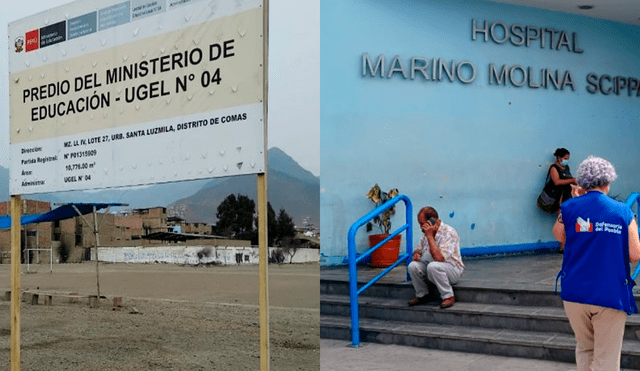 Miles de vecinos de Lima Norte se verían beneficiados con la ampliación del Hospital de EsSalud. Foto: composición / Defensoría / Difusión