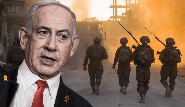 Netanyahu amenazó con el retorno al combate de las tropas israelíes. Foto: composición LR