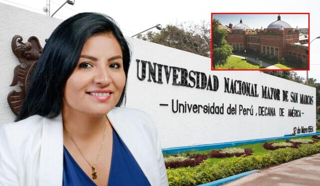 Egresada de la UNMSM fue primer puesto y su tesis fue la mejor en universidad de Reino Unido. Foto: composición LR