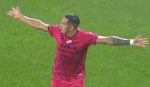 Nacional empató rápido el partido por medio de Gaona. Foto: captura de ESPN