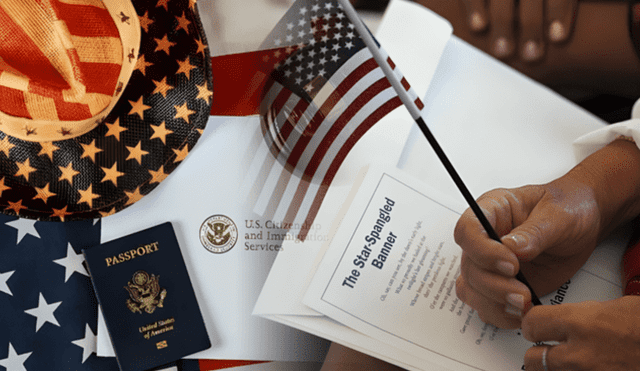 El primer paso para iniciar el proceso de naturalización sin costo es completar el formulario I-912 de USCIS. Foto: composición LR