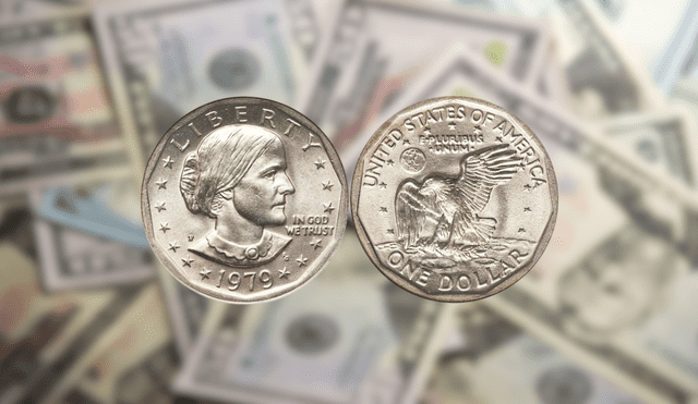 El dólar de Susan B. Anthony tiene un peso de 8.1 gramos y un diámetro de 26.5 milímetros. Foto: composición LR/difusión