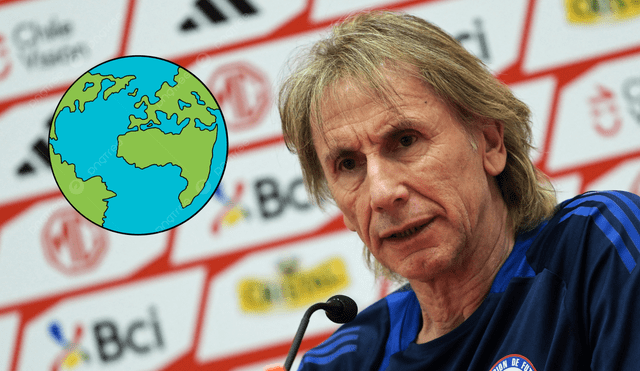 Chile de Ricardo Gareca se enfrentará a Paraguay y Ecuador en las Eliminatorias 2026. Foto: AFP