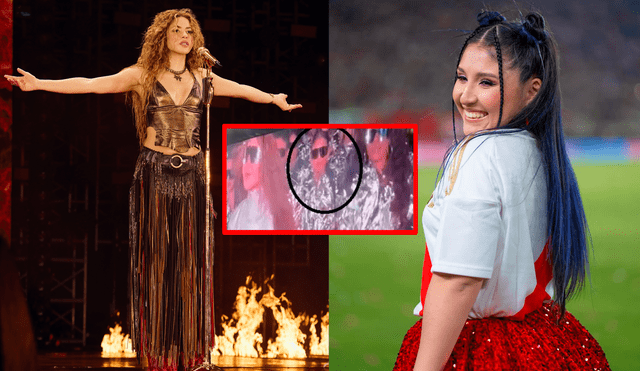 Milena Warthon revela lo que sintió luego de acompañar a Shakira en su concierto. Foto: Instagram