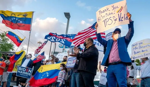 Los grupos de defensa de inmigrantes en Maryland y California piden revertir la terminación del TPS, que afecta a cerca de 600.000 venezolanos en EE. UU. Foto: EFE Los grupos de defensa de inmigrantes en Maryland y California piden revertir la terminación del TPS, que afecta a cerca de 600.000 venezolanos en EE. UU. Foto: EFE