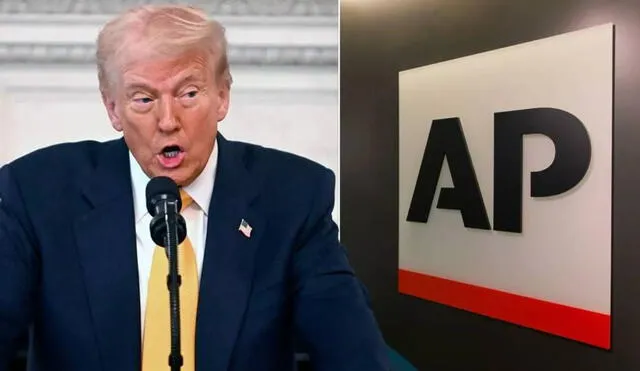 La acción legal, presentada en Washington, D.C., pretende que un juez frene el bloqueo de diez días que impide a los reporteros cubrir noticias desde la Casa Blanca. Foto: The Mirror