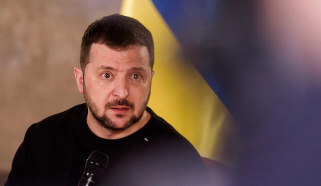 En la última semana, Donald Trump llamó 'dictador' a Zelensky. Foto: AFP En la última semana, Donald Trump llamó 'dictador' a Zelensky. Foto: AFP