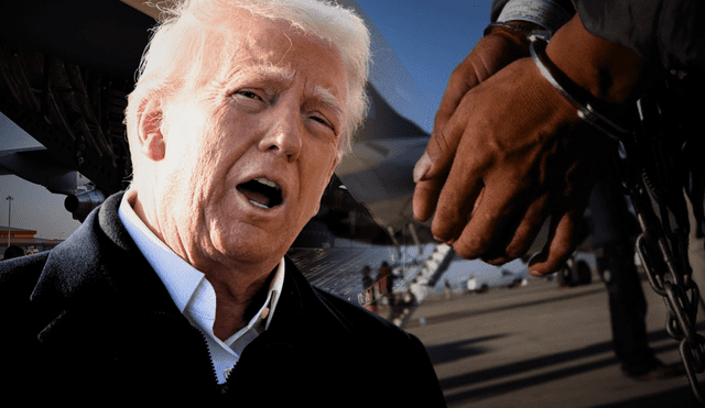 Harvard revela que la mayoría de estadounidenses apoya las deportaciones masivas de Donald Trump. Foto: composición LR/AFP/CNN Harvard revela que la mayoría de estadounidenses apoya las deportaciones masivas de Donald Trump. Foto: composición LR/AFP/CNN