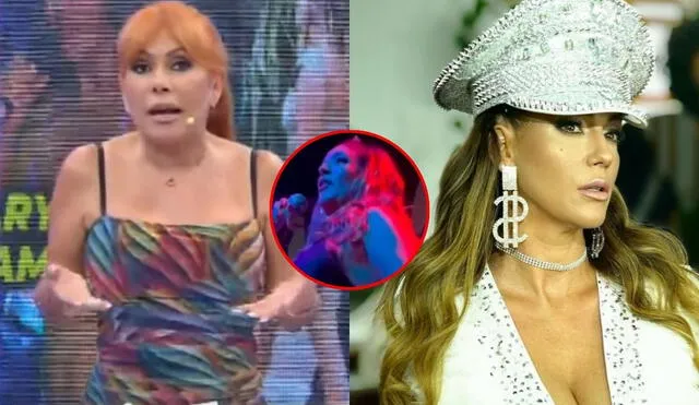 Magaly Medina reaccionó al regreso de Tilsa Lozano a los shows. Foto: Composición LR/Magaly TV/Instagram Magaly Medina reaccionó al regreso de Tilsa Lozano a los shows. Foto: Composición LR/Magaly TV/Instagram