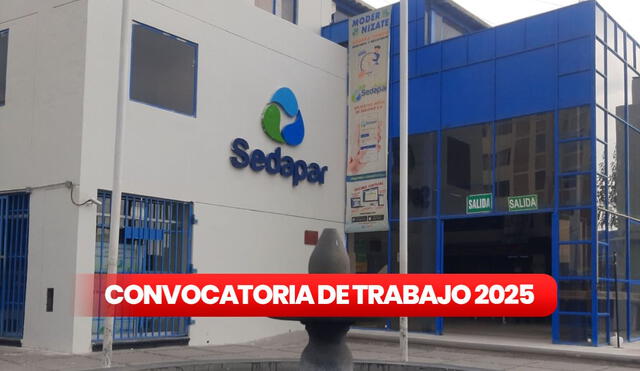 Los postulantes que deseen ingresar a Sedapar deben hacerlo del 4 al 7 de marzo. Foto: Andina/LR Los postulantes que deseen ingresar a Sedapar deben hacerlo del 4 al 7 de marzo. Foto: Andina/LR