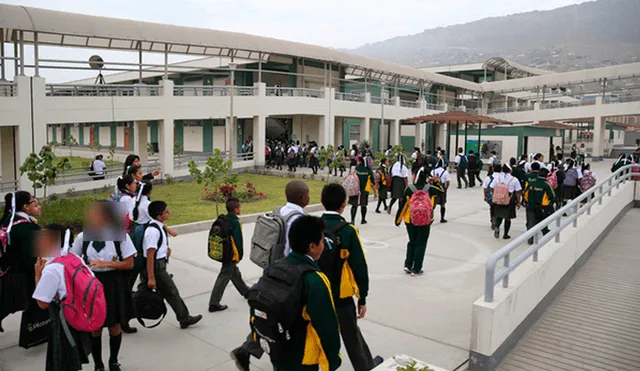 Escolares están a dos semanas de un nuevo inicio escolar. Foto: Gobierno del Perú Escolares están a dos semanas de un nuevo inicio escolar. Foto: Gobierno del Perú