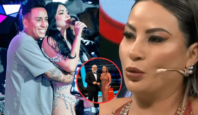 Pamela López respondió preguntas sobre su matrimonio con Christian Cueva en 'El Valor de la Verdad'. Foto: Composición LR/Instagram/Panamericana Pamela López respondió preguntas sobre su matrimonio con Christian Cueva en 'El Valor de la Verdad'. Foto: Composición LR/Instagram/Panamericana